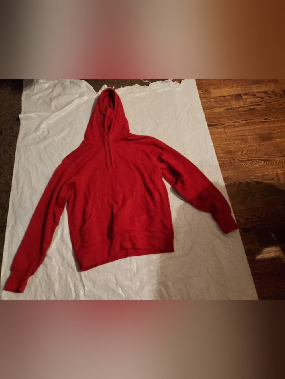 Xersion Red Men's Crewneck Hoodie Pullover